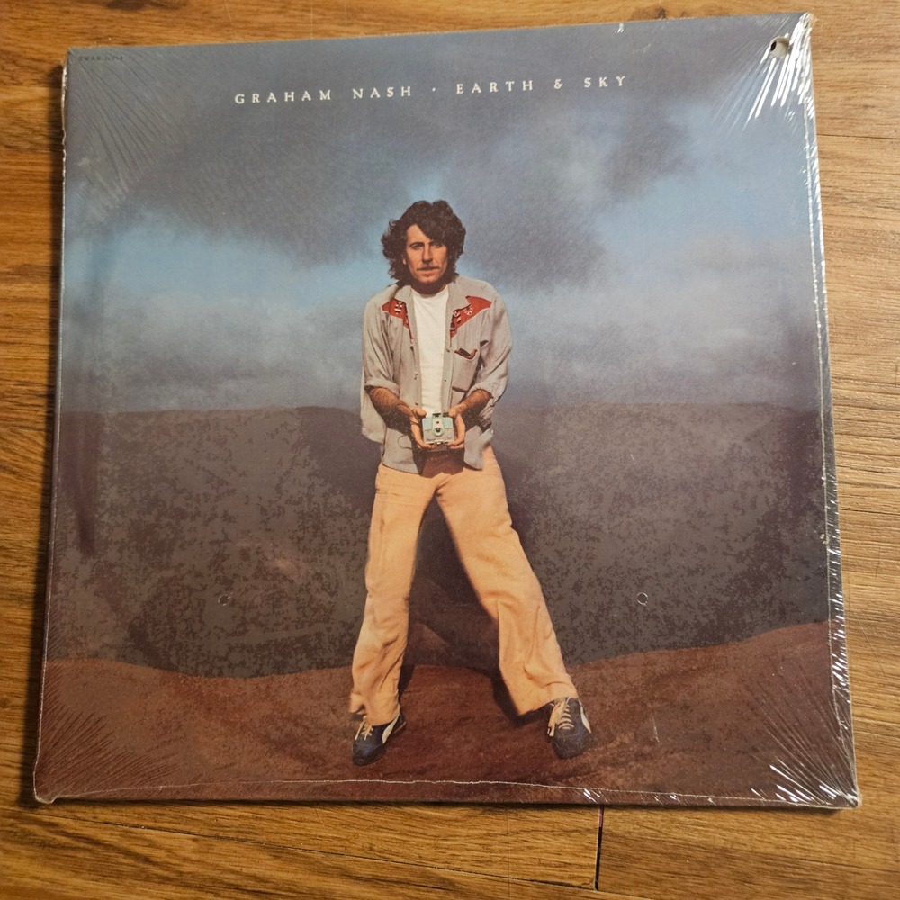 Graham Nash‎ – Earth & Sky 1980 Capitol Records SWAK-12014 Vinyl LP Sealed NOS